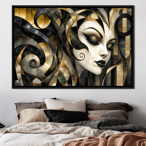 Shattered Beauty - TooplesArt Canvas Print