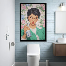 Bathroom Spray Cleaning Queen - NicheCanvas