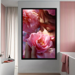 Radiant Petal Dreamscape - NicheCanvas