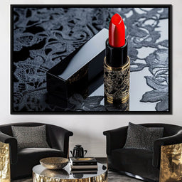 Elegance of Midnight Lipstick - NicheCanvas