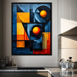 Colorful Modern Art 048 - Johanjjf - NicheCanvas