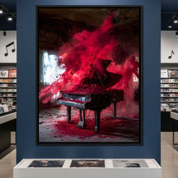 Explosive Sonata of Wild Roses - NicheCanvas