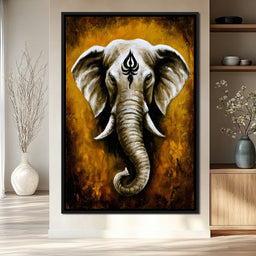 Sacred Wisdom Of The Tusker - NicheCanvas