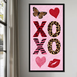 Wild Love Safari XOXO Style - NicheCanvas