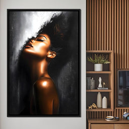 Radiant Reflection of Night - NicheCanvas