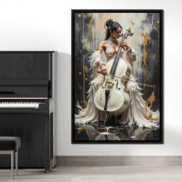 Harmony in Ivory - Johanjjf - NicheCanvas
