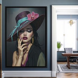 A Lady’s Poise - TooplesArt - NicheCanvas