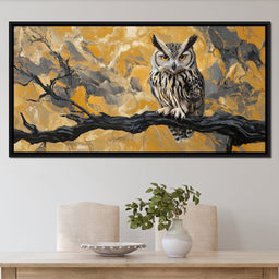 Majestic Owl Essence of Autumn - NicheCanvas