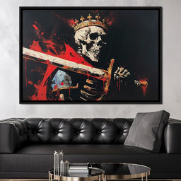 Majestic Shadows of Royal Descent - NicheCanvas