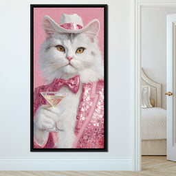 Cat Royale Sophisticated Sip - NicheCanvas
