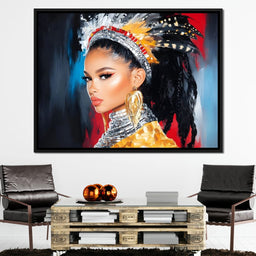 Majestic Feathered Elegance - NicheCanvas