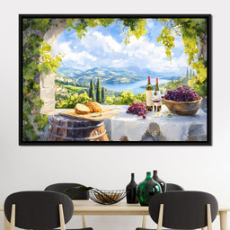 Countryside Vineyard Retreat - NicheCanvas