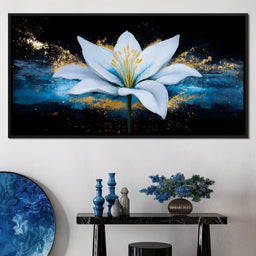 Elegance in Midnight Blooming - NicheCanvas