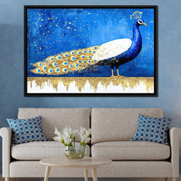 Royal Plumes Celestial Enchantment - NicheCanvas