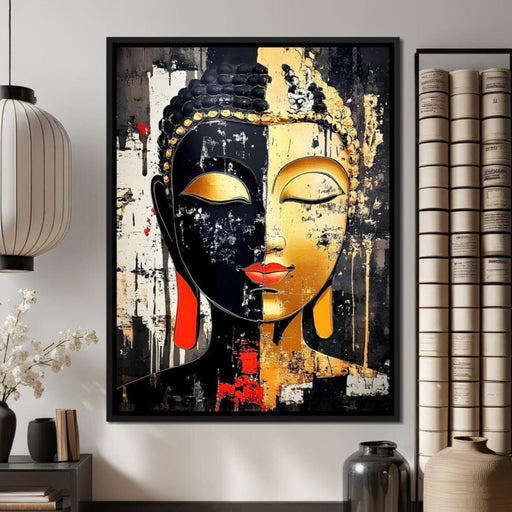 Golden Reflections Buddha Splendor Canvas Print