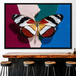 Butterfly Colorblock Flight - NicheCanvas