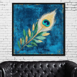 Peacock Plume Enchantment - NicheCanvas