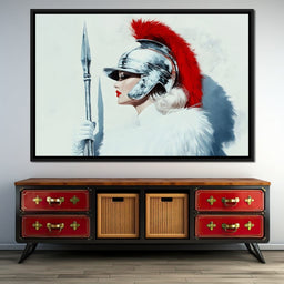 Warrior Elegance Majesty - NicheCanvas