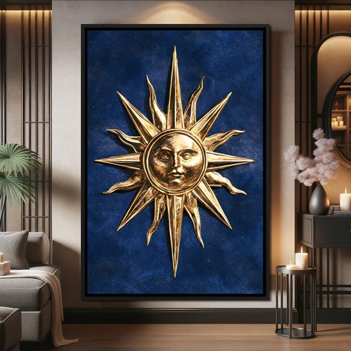 Golden Radiance Of The Morning Star Canvas Print