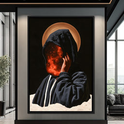 The Silent Observer Of Galactic Dust - NicheCanvas