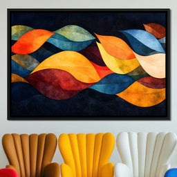 Vibrant Tides of Expression - NicheCanvas