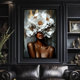 Golden Petals of Grace - Cole Williams - NicheCanvas