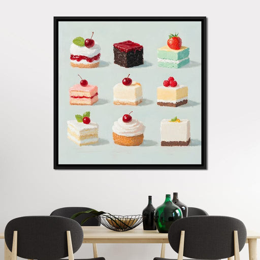 Sweet Slice Delight Tableau Canvas Print