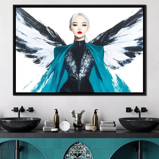 Elegance of Celestial Wings Canvas Print