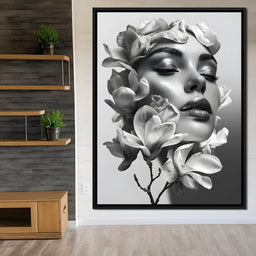 Female Portrait 343 - Johanjjf - NicheCanvas