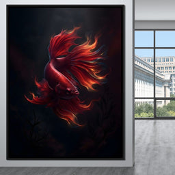 Red Fish Splendor - NicheCanvas