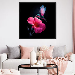 Whispers of the Hummingbird - TooplesArt - NicheCanvas
