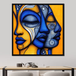Whispers of the Mosaic Soul - TooplesArt - NicheCanvas