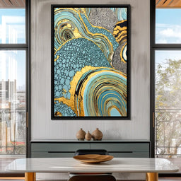 Golden Spirals of Infinity - NicheCanvas