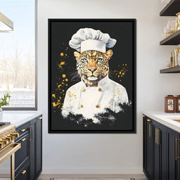 Leopard Gourmet Elegance - NicheCanvas
