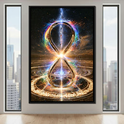 Boundless Resonance of the Celestial Loop - NicheCanvas