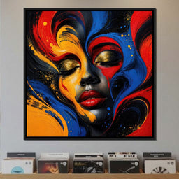 The Face Becomes Emotion - TooplesArt - NicheCanvas