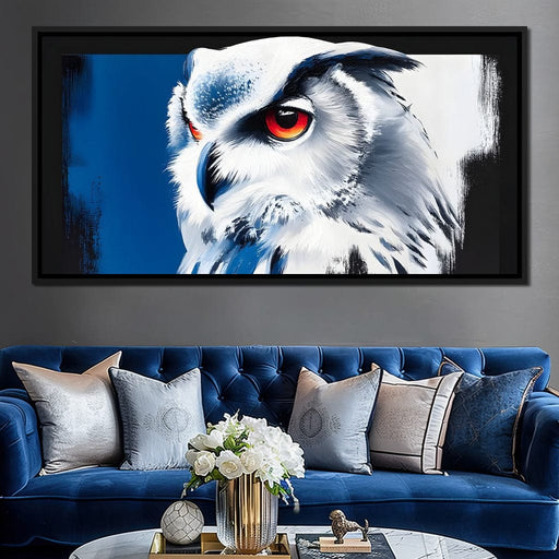 Majestic Stare of the Owl Canvas Print