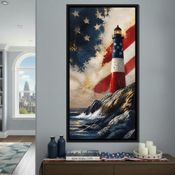 Beacon of the coastal spirit - NicheCanvas