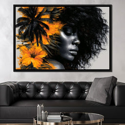 Golden Tropics Restless Soul - NicheCanvas