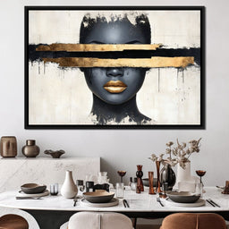 Golden Silence Enigma - NicheCanvas