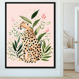 Golden Cheetah Tropical Garden - NicheCanvas