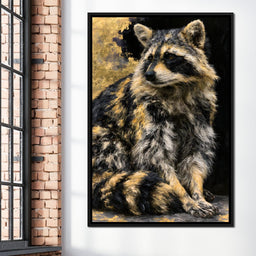 Midnight Bandit of Gilded Shadows - NicheCanvas