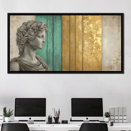 Classical Elegance Reimagined - Wildrose Creations Canvas Print
