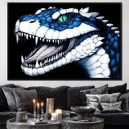 Predatory Raptile - NicheCanvas