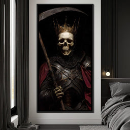 King of Bone and Shadow Reign - NicheCanvas