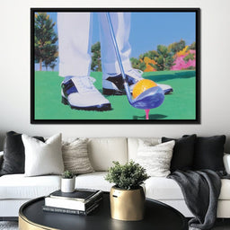 Golfing Daydreams in Bloom - NicheCanvas