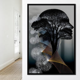 Illusionary Forest Mindscape - NicheCanvas