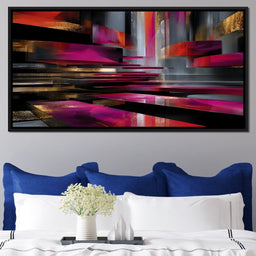 Vibrant Rhythms of Reflection - NicheCanvas