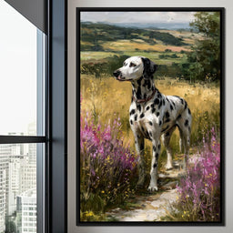 Dalmatian Meadow Pathway - NicheCanvas