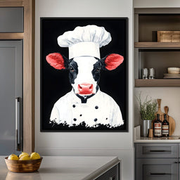 Bovine Culinary Chef - NicheCanvas